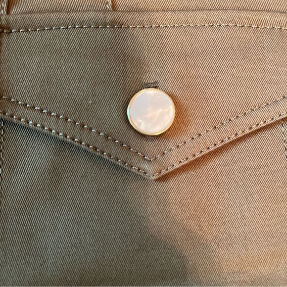 Derek Lam Khaki Button-Front Skort NWT! - Picture 10 of 11